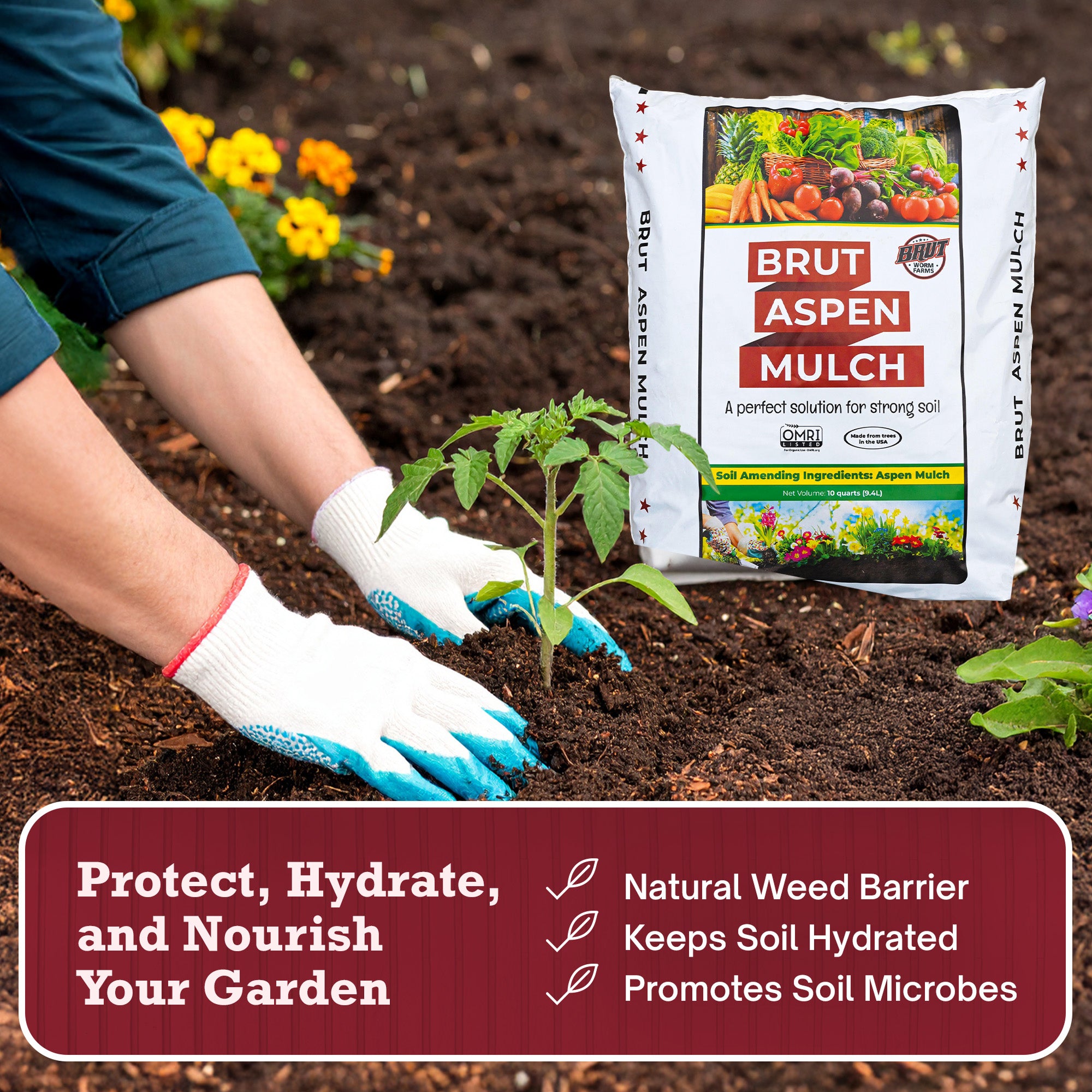 Aspen Mulch - 1 Cubic ft