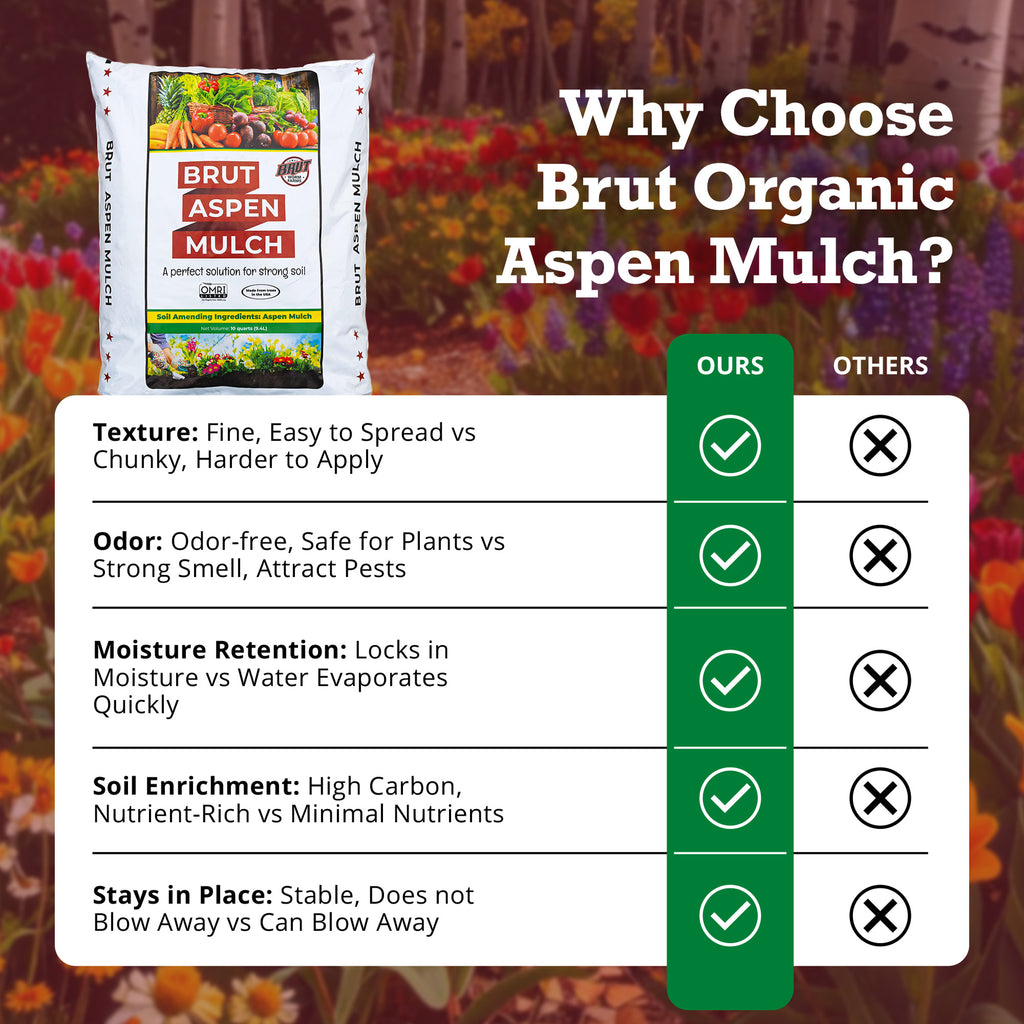 Aspen Mulch - 10 Quart