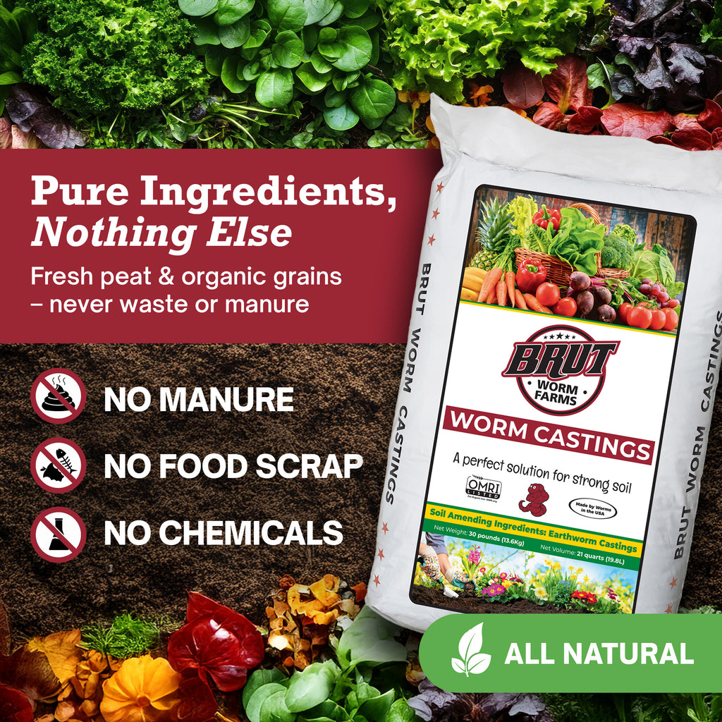 Worm Castings - 30 Lbs