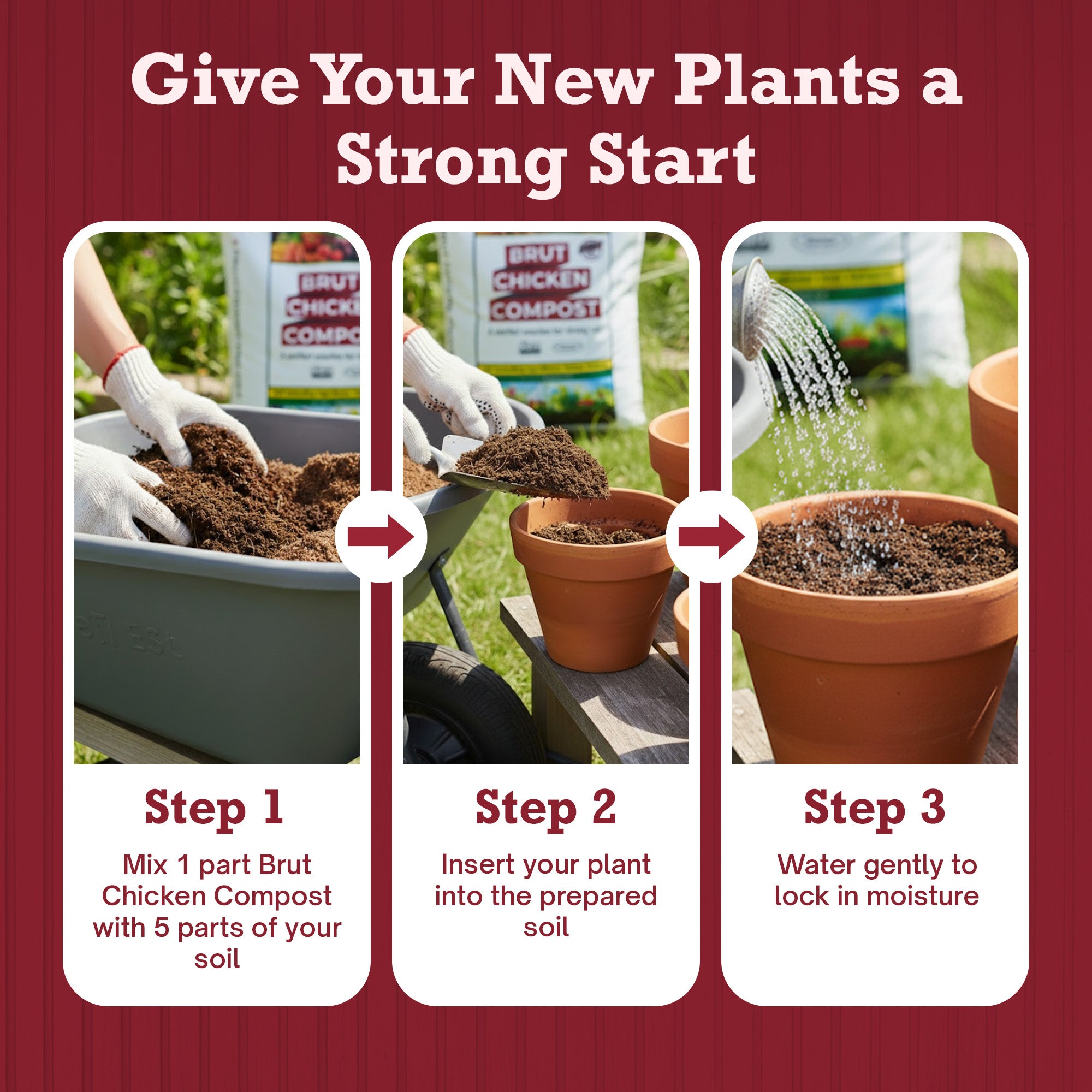 Chicken Compost - 1 Cu ft