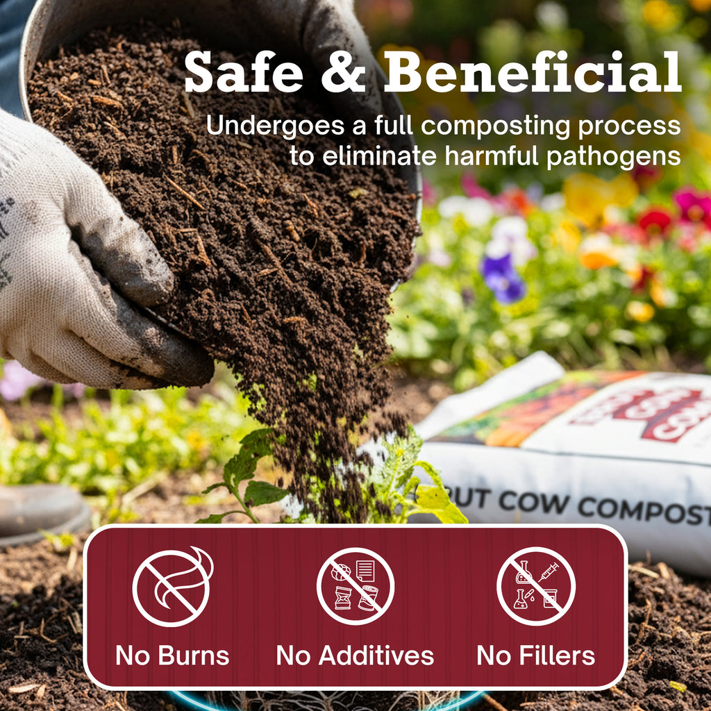 Cow Compost - 1 Cubic ft